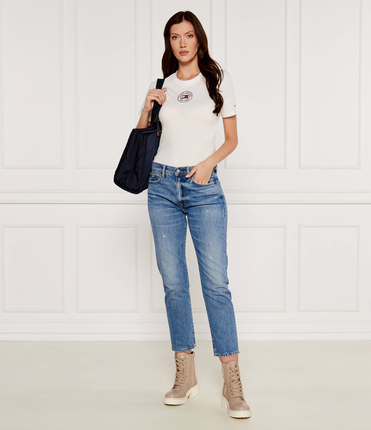 Футболка Tommy Hilfiger NAUTICAL Slim Fit, белый — фото 2