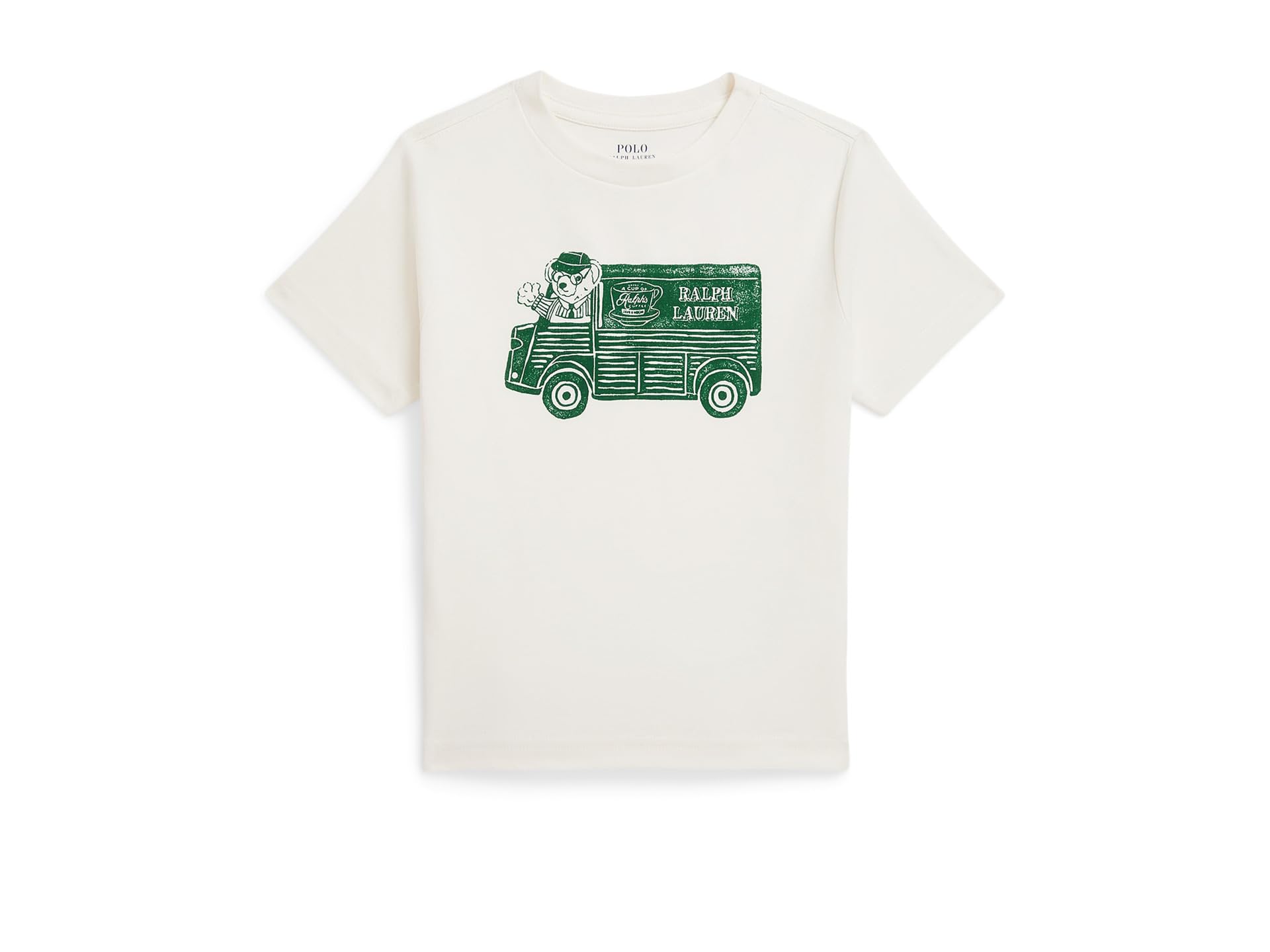 

Футболка Polo Ralph Lauren Kids Ralph’s Coffee Polo Bear Tee, цвет Nevis