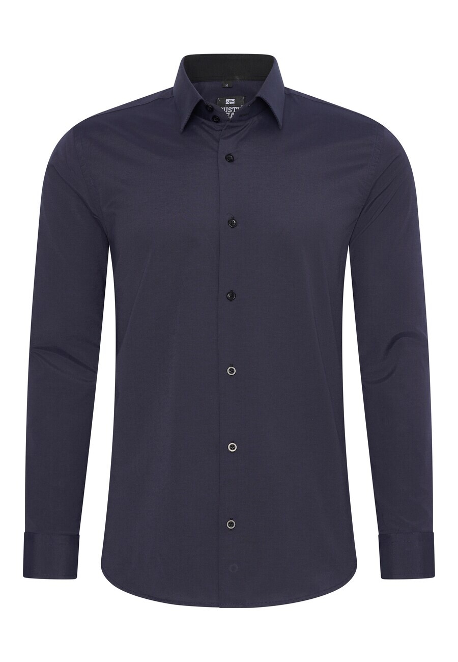 

Повседневная рубашка Rusty Neal Regular fit Button Up Shirt, темно-синий