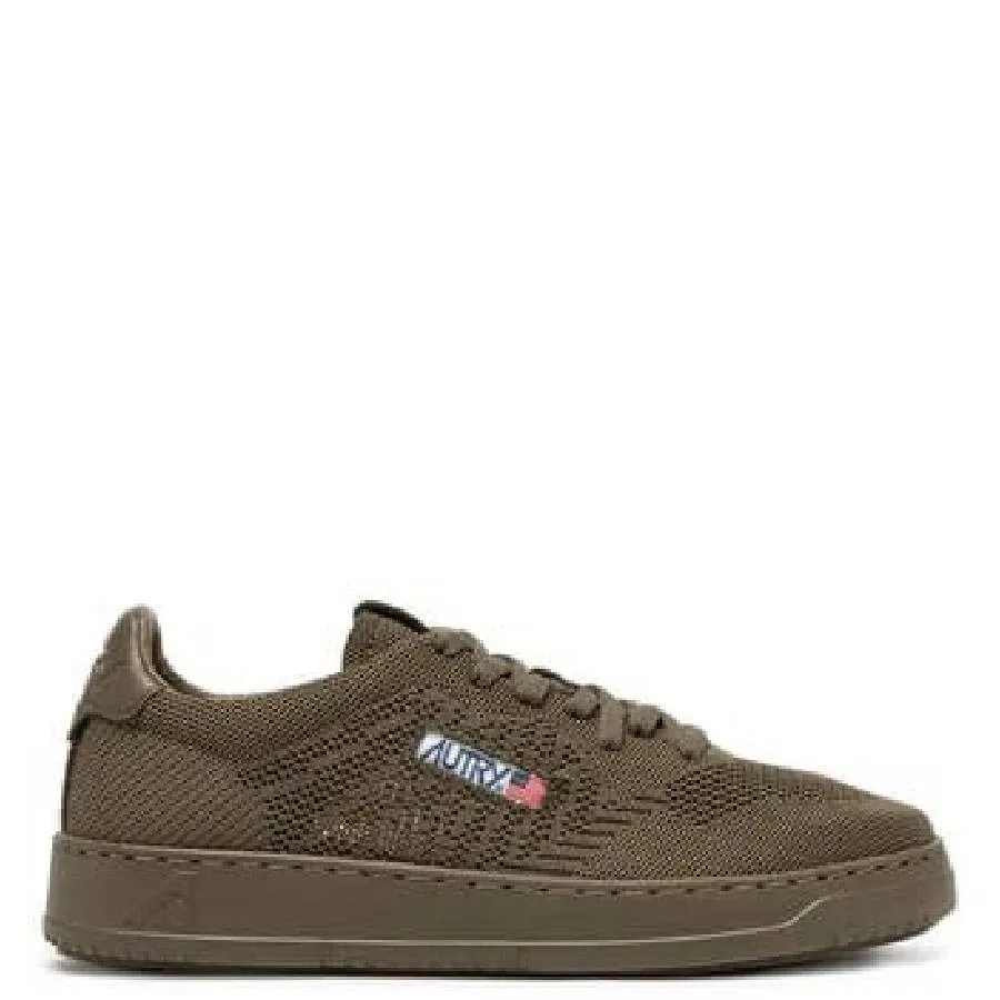 Кроссовки Autry Medalist Easeknit Low Top из кожи, бренд, размер 40 (US размер 7), зеленый