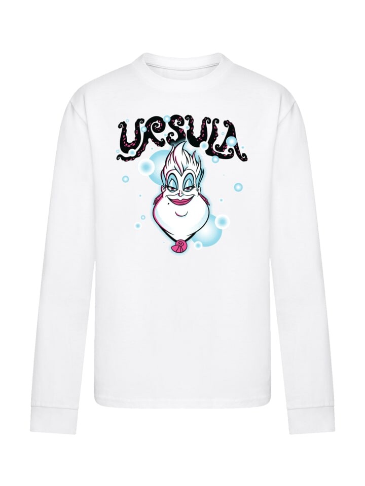 

Футболка F4NT4STIC Langarm T-Shirt Disney Bösewichte Ursula Bubbles, белый