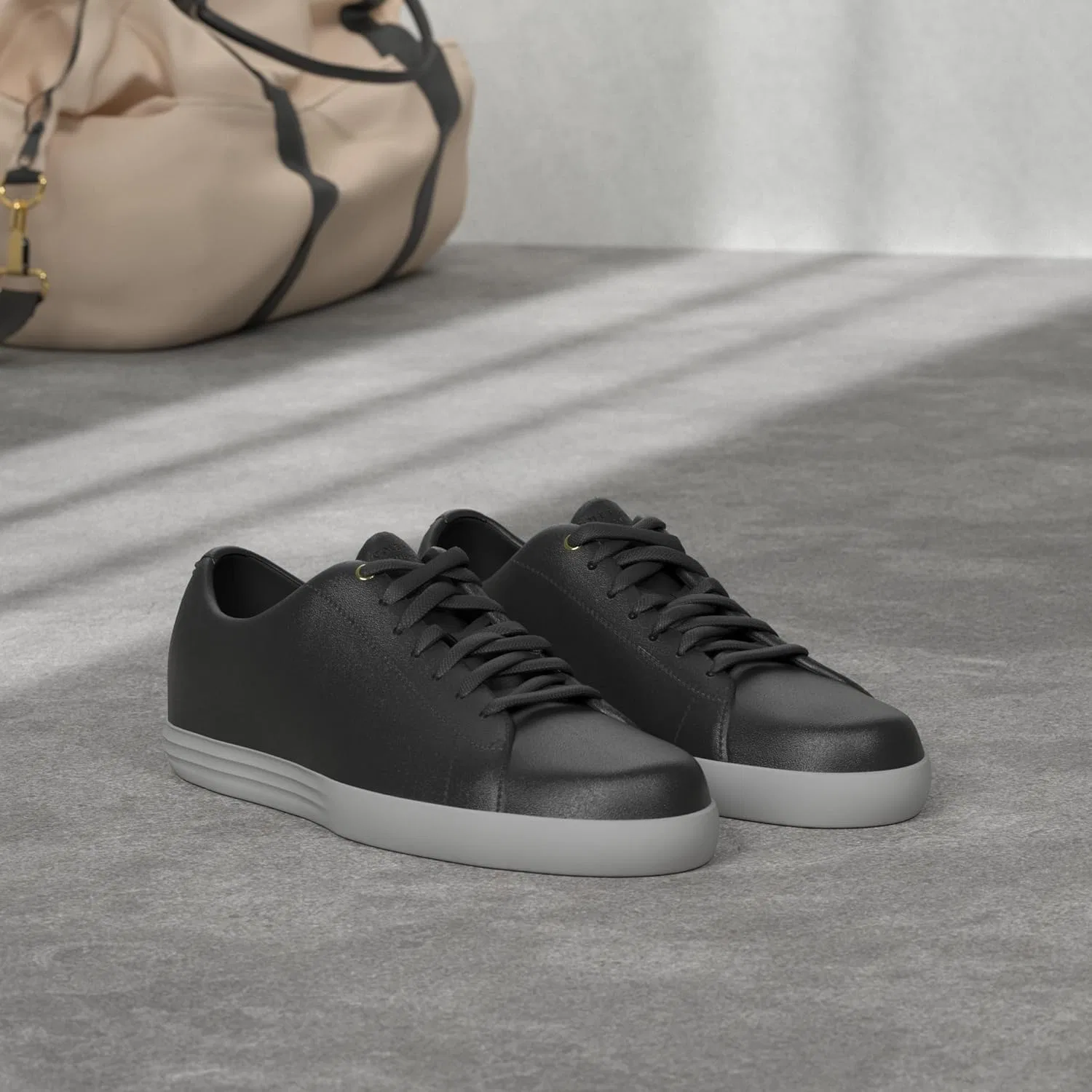 Кроссовки Cole Haan Men Grand Cross Court II - Grand Cross Court II, Black White — фото 2
