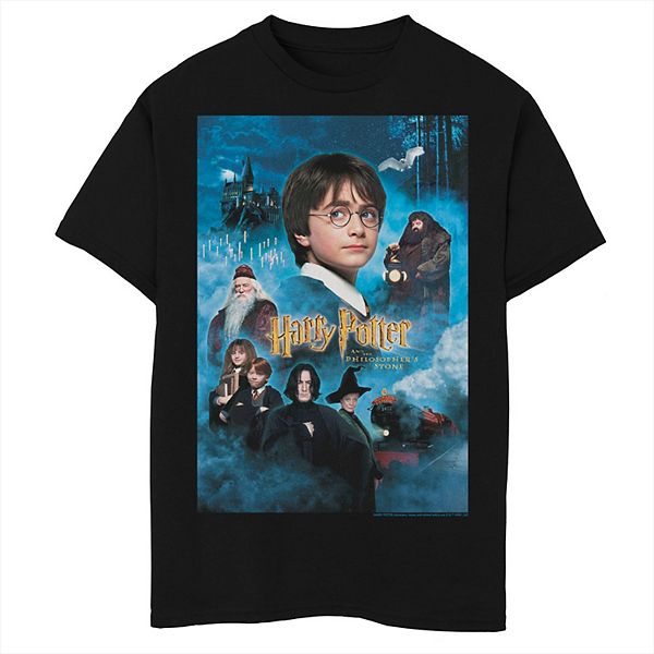 

Футболка с принтом Boys Husky Harry Potter and the Philosopher's Stone Licensed Character