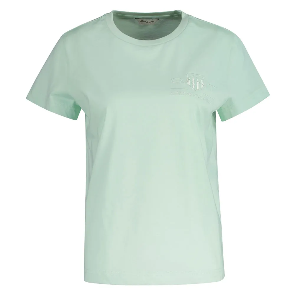 

Футболка с коротким рукавом Gant Tonal Shield, зеленый