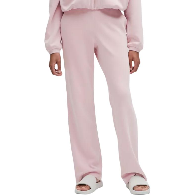 

Мягкие прямые брюки Softstreme для женщин Lululemon, розовый