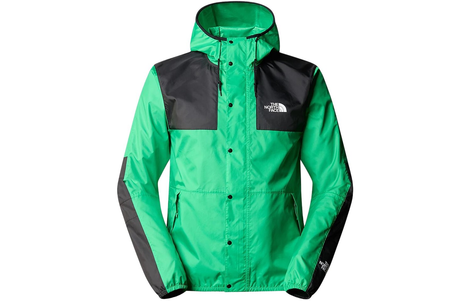 

Куртка мужская черная/зеленая The North Face, черный/зеленый
