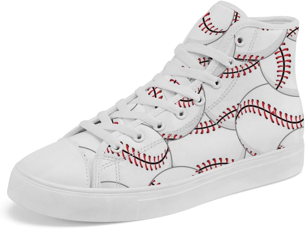 

Кеды Chebing с принтом для мужчин и женщин, высокие холщовые кроссовки на шнуровке, повседневная обувь, белый