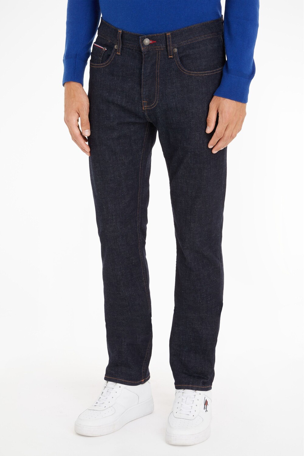 

Синие прямые джинсы Core Denton Tommy Hilfiger, синий