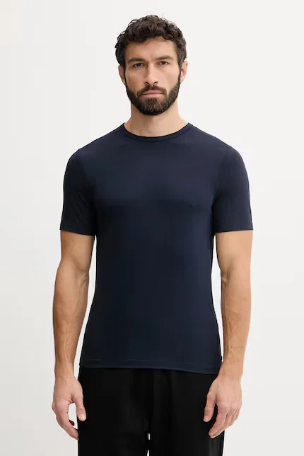 Футболка из вискозы TShirt RN 3P Bamboo BOSS, белый — фото 3