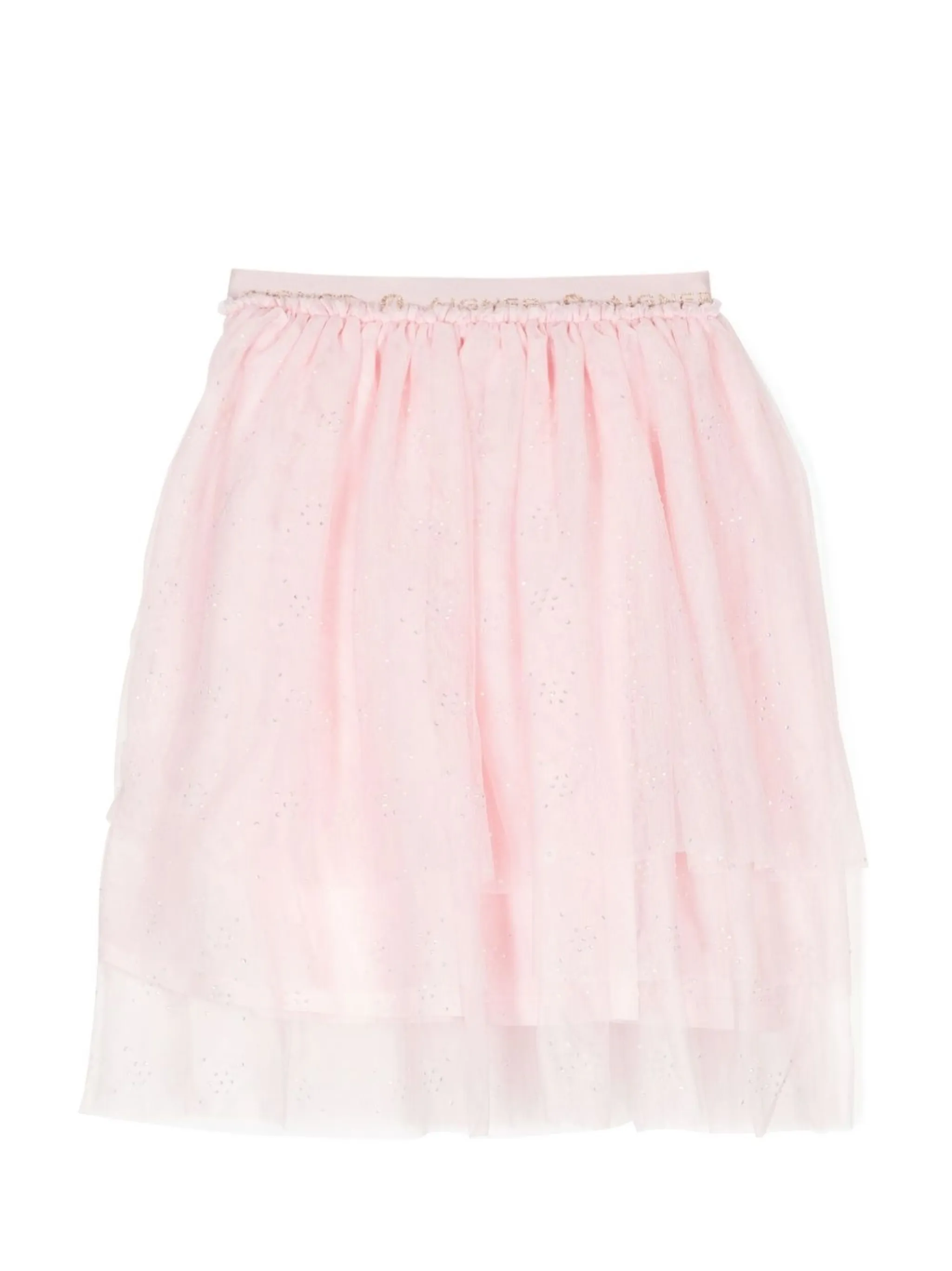 

Юбка из тюля со стразами Aigner Kids, розовый