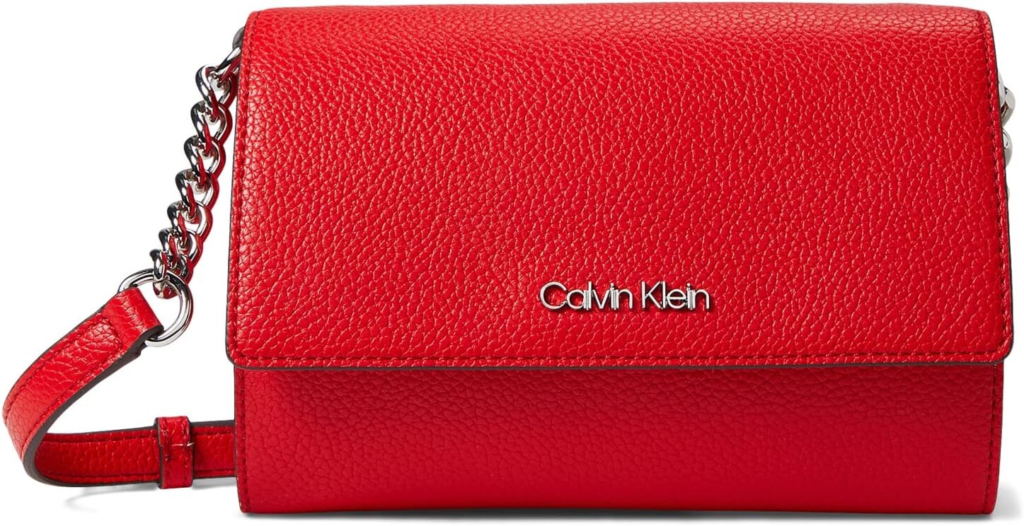 

Сумка кросс-боди Calvin Klein Key Item Novelty Organizational Crossbody, цвет Salsa