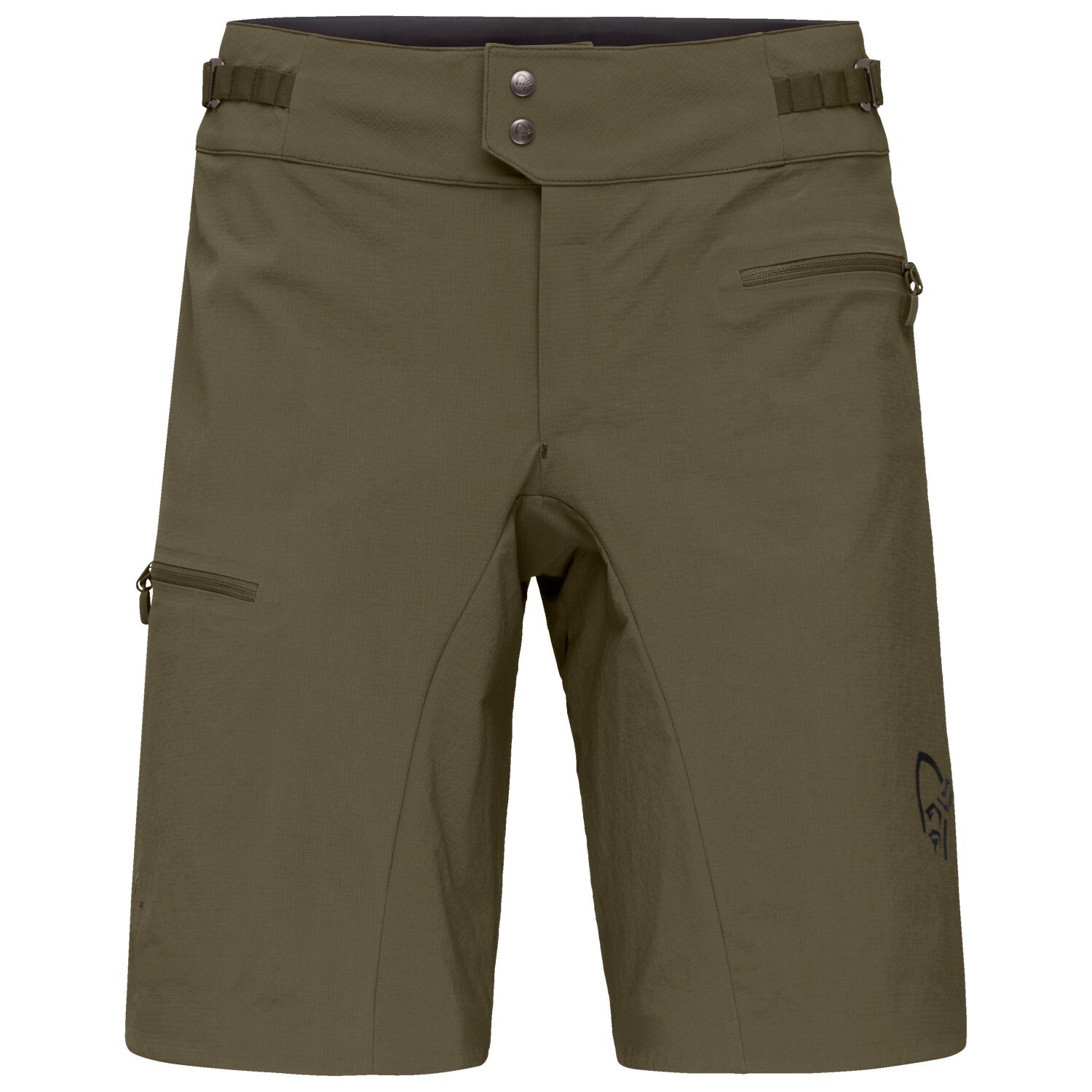 

Велосипедные шорты Norrøna Women's Fjørå Flex1 Light Shorts, цвет Olive Night