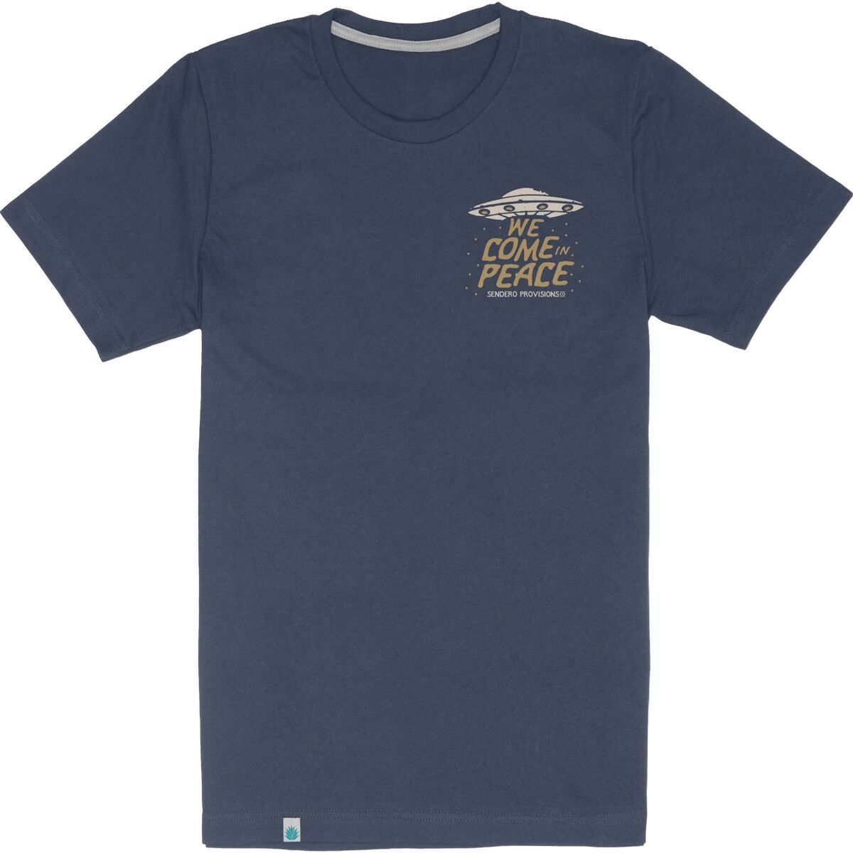 

Футболка Charros & aliens Sendero Provisions Co., синий