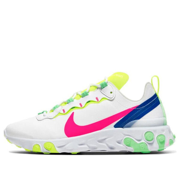 Кроссовки реагируют на элемент 55 Nike, зеленый
