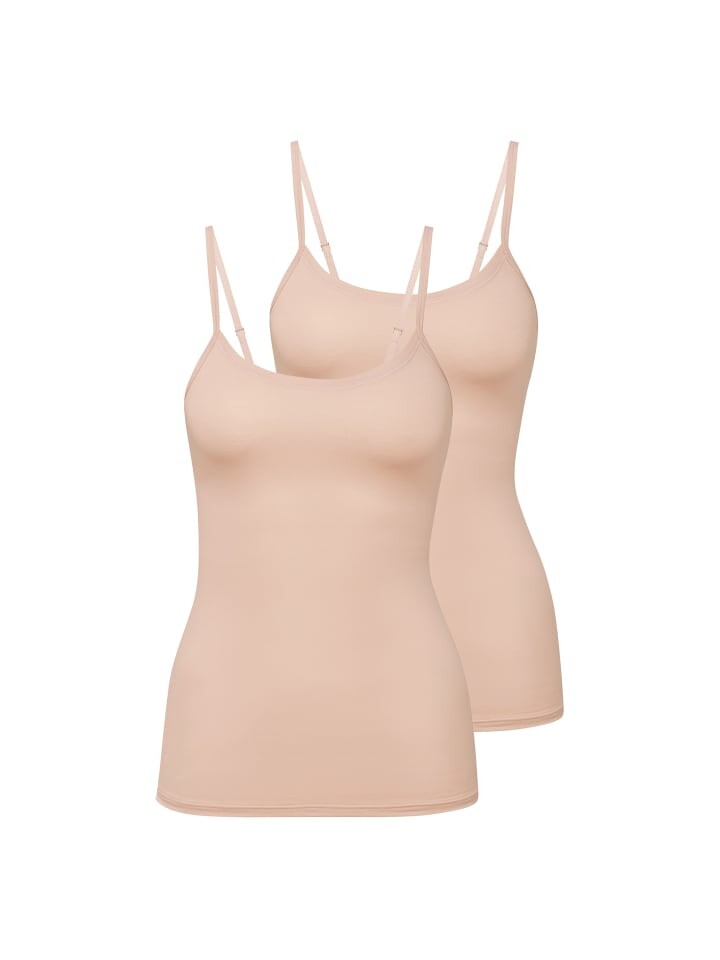 

Майка Calida 2er Pack, цвет nude