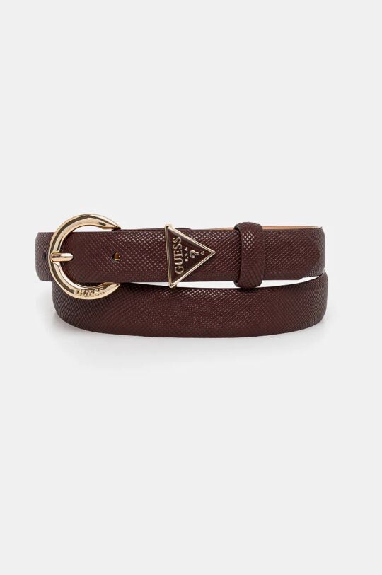 

НОЭЛЬ ремень Guess, бордовый