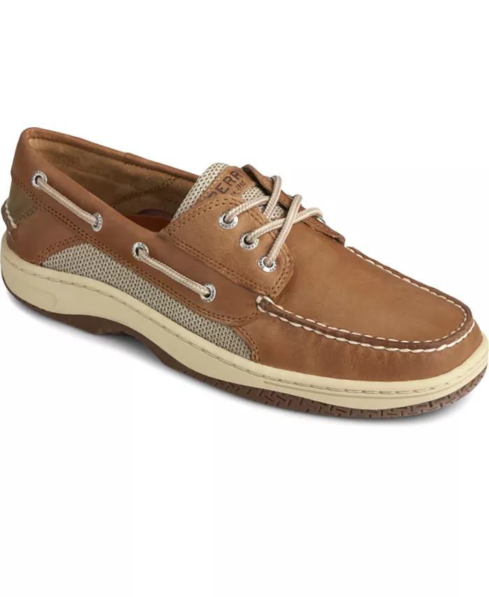 

Мужские лодочные туфли Billfish с 3 отверстиями Sperry, коричневый/бежевый