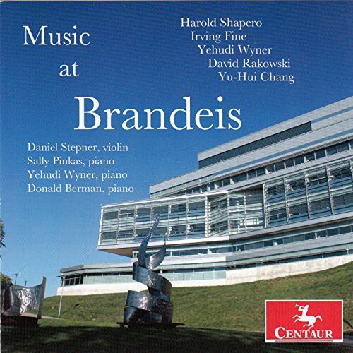 

CD диск Shapero / Fine / Wyner / Rakowski / Stepner: Music at Brandeis