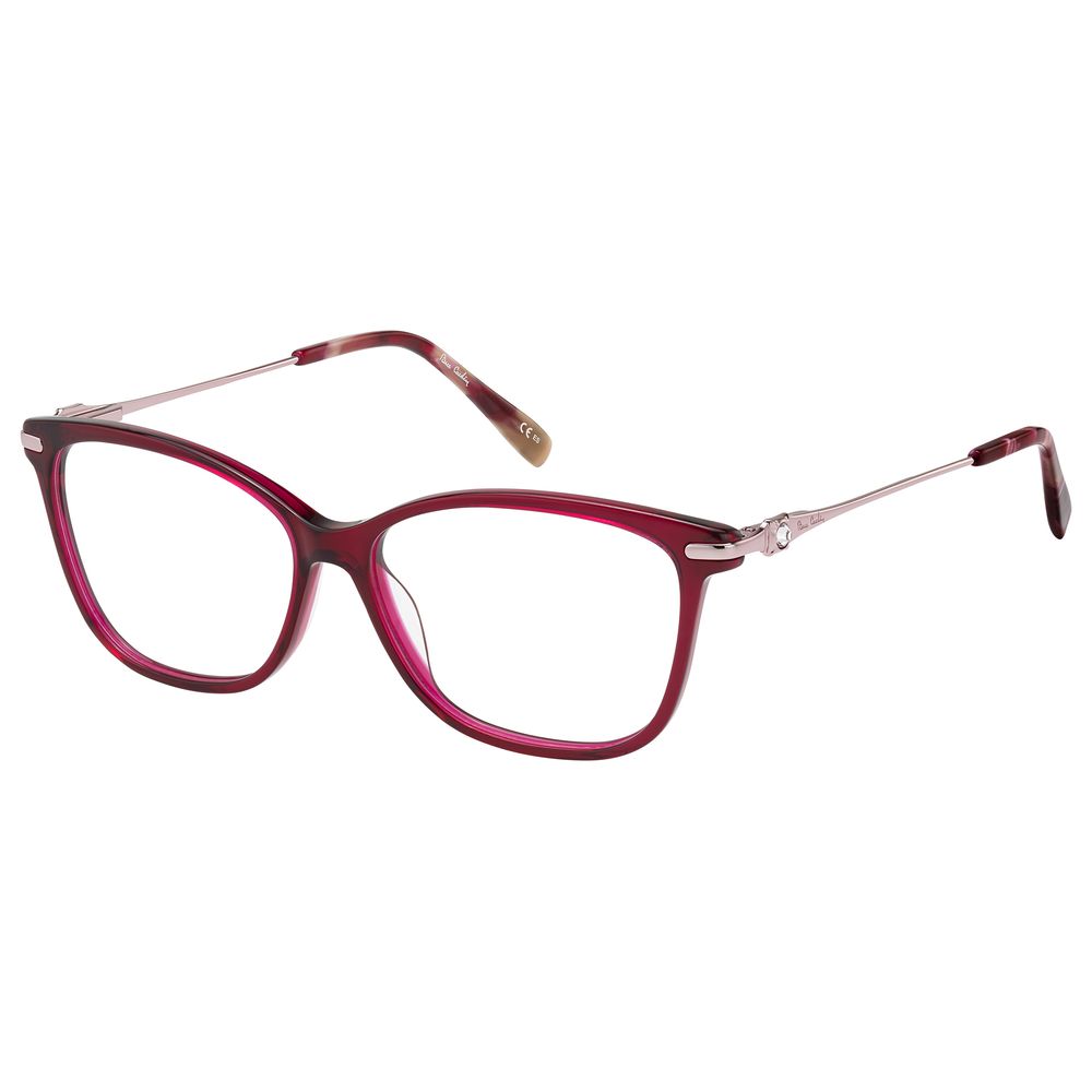

Красные ацетатные оправа Pierre Cardin