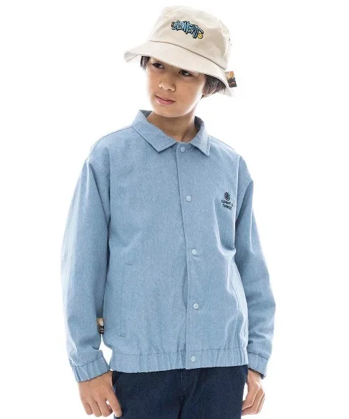 Куртка ELEMENT MR CARTER JACKET YOUTH из денима, светло-индиго — фото 4