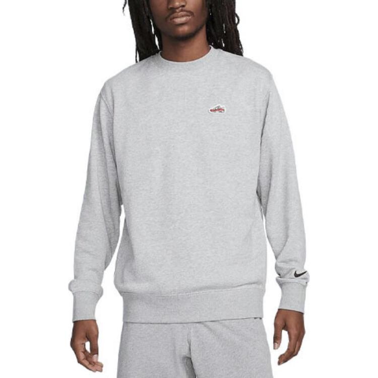 Толстовка мужская темно-серая Nike, темно-серый — фото 2
