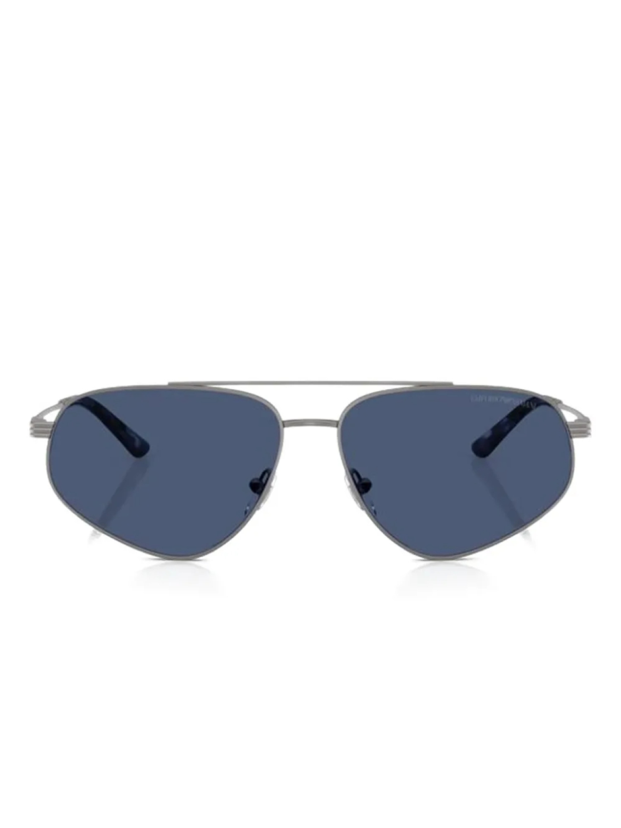 

Солнцезащитные очки-пилоты Emporio Armani, серебряный