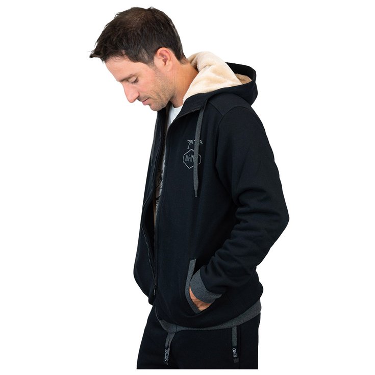 

Толстовка с капюшоном, плюшевая, черная - s All-In, Черный, Толстовка с капюшоном, плюшевая, черная - s All-In