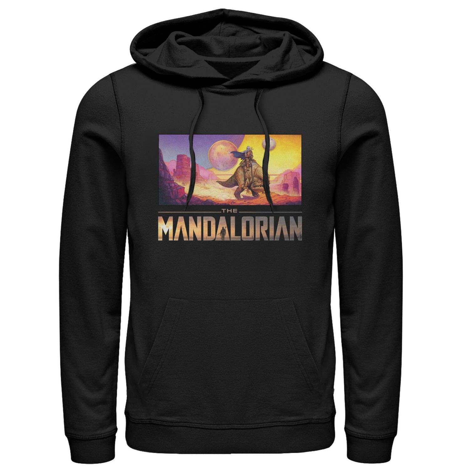 

Мужская толстовка с рисунком Star Wars The Mandalorian Dreamscape Journey