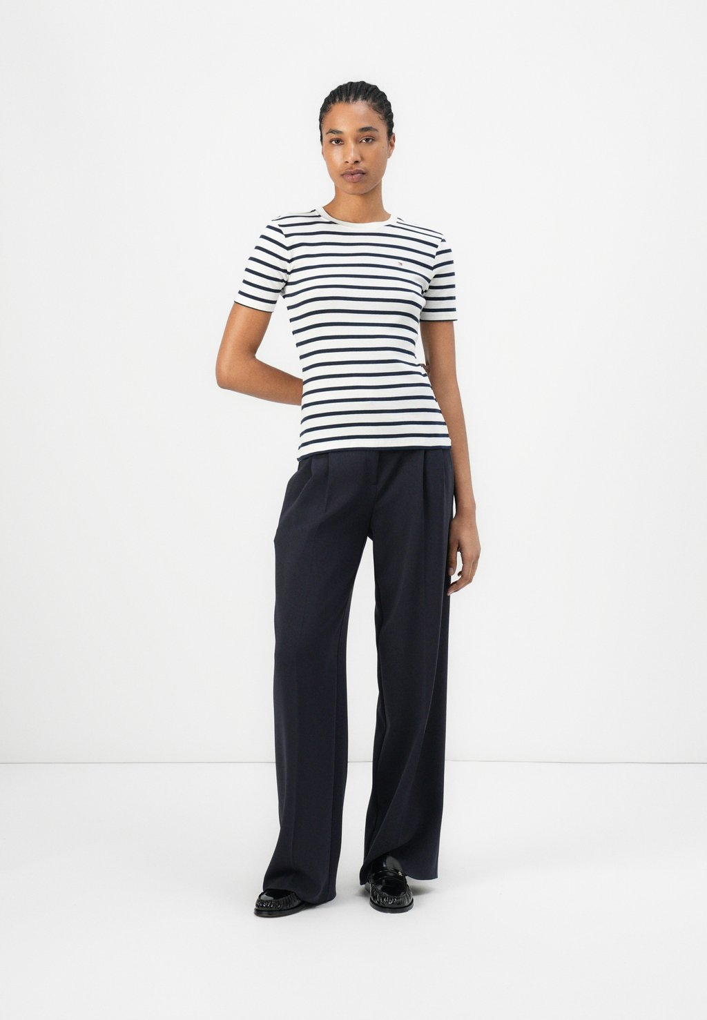 Футболка с принтом SLIM CODY Tommy Hilfiger, темно-синий — фото 2
