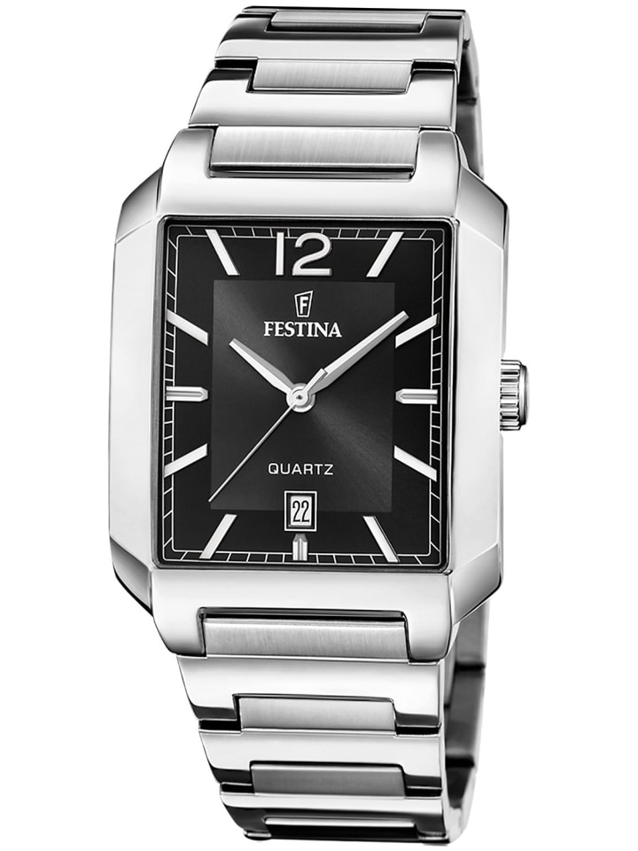 

Festina Мужские прямоугольные черные часы