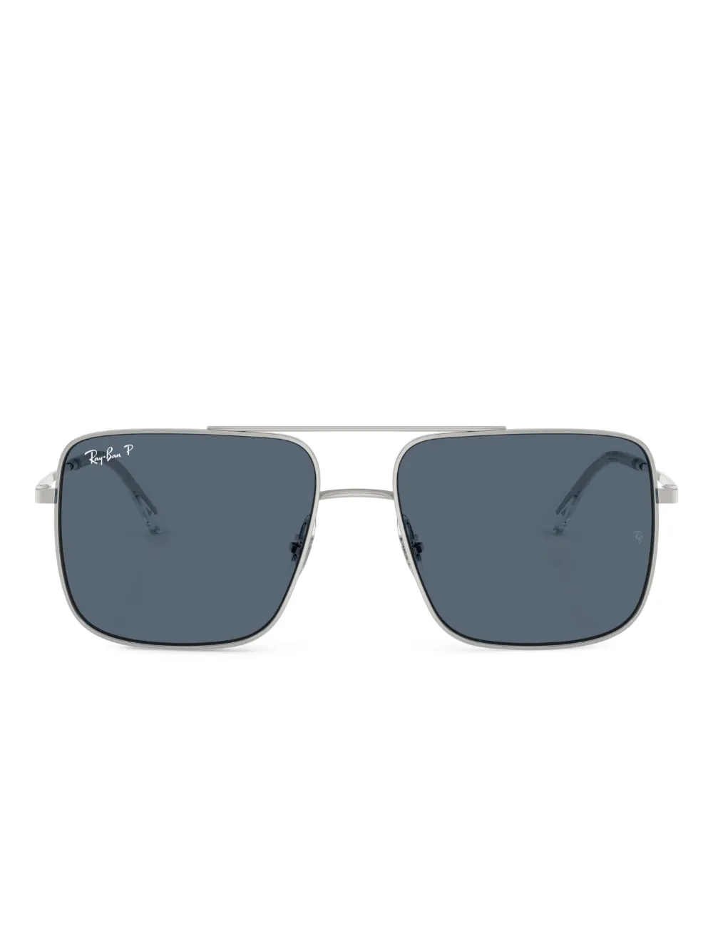 

Солнцезащитные очки Ari Bio-Based Ray-Ban, серебяный