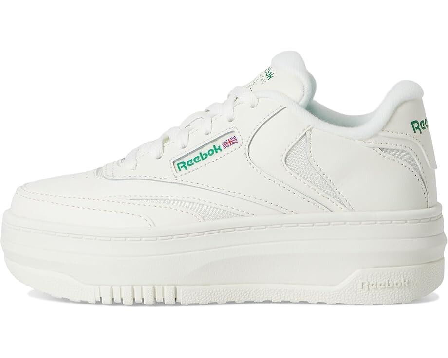 Кроссовки Reebok Kids Club C Extra, цвет Chalk/Chalk/Glen Green — фото 4