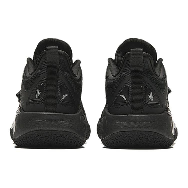 Баскетбольные кроссовки Owen Generation Kids Kids Low-top Black Anta Kids, черный — фото 4