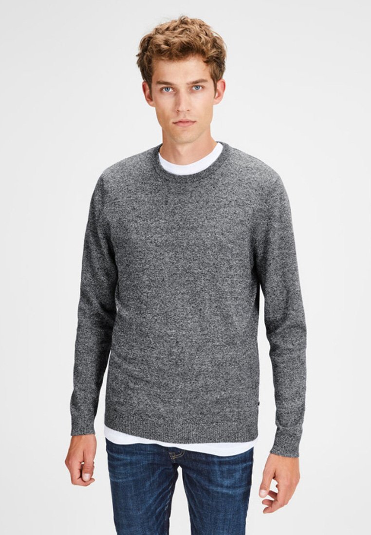 

Свитер EBASIC CREW NECK NOOS Jack & Jones, синий/серый