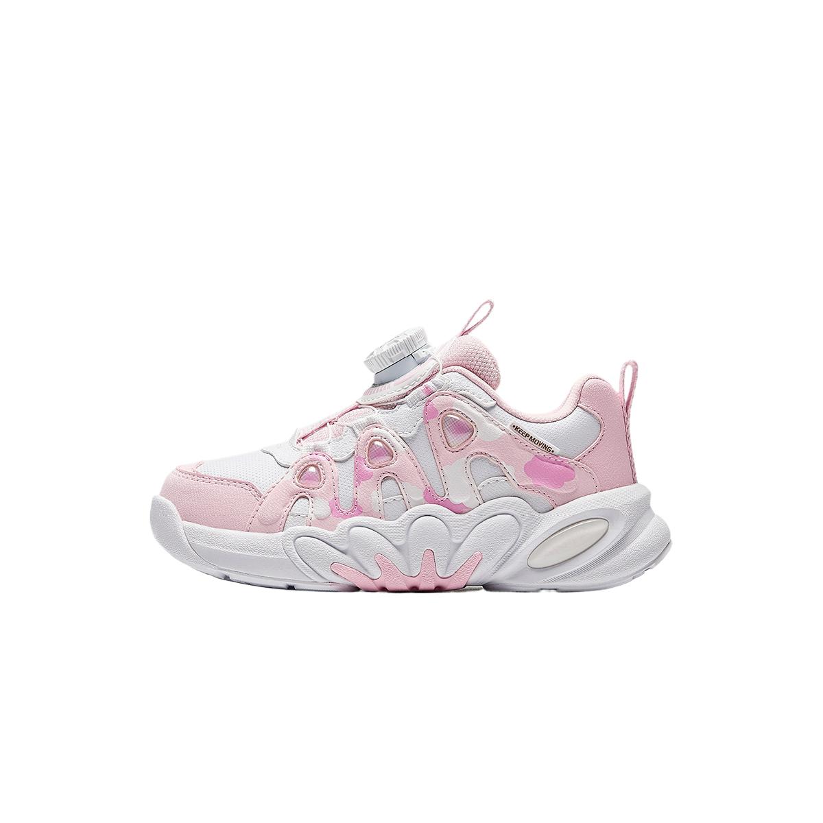 

Antakids Slip Resistant Abrasion Resistant низкие детские повседневные кроссовки Anta White/Pastel Pink Kids'