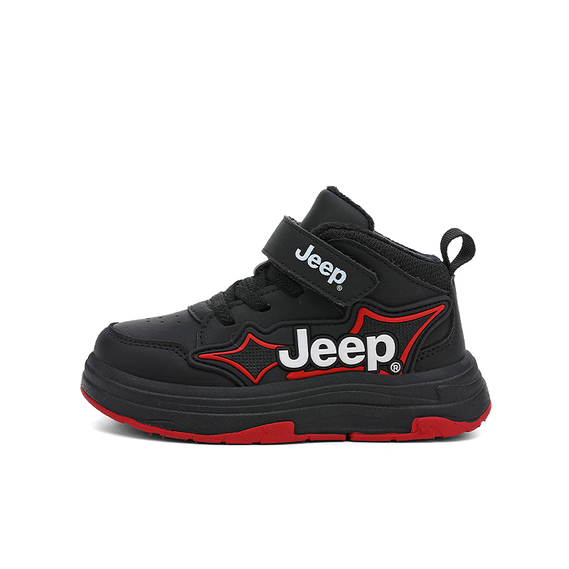 Jeep Outdoor Sports синтетические кожаные амортизирующие кроссовки Mid top для детей — фото 4