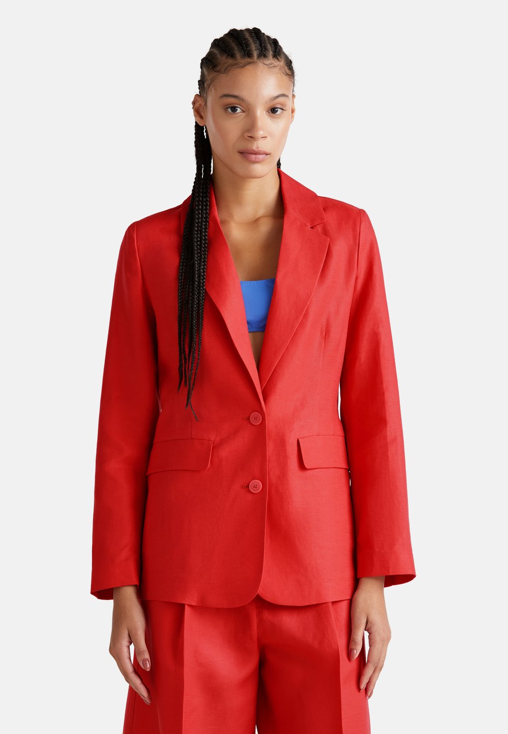 

Блейзер United Colors of Benetton, красный