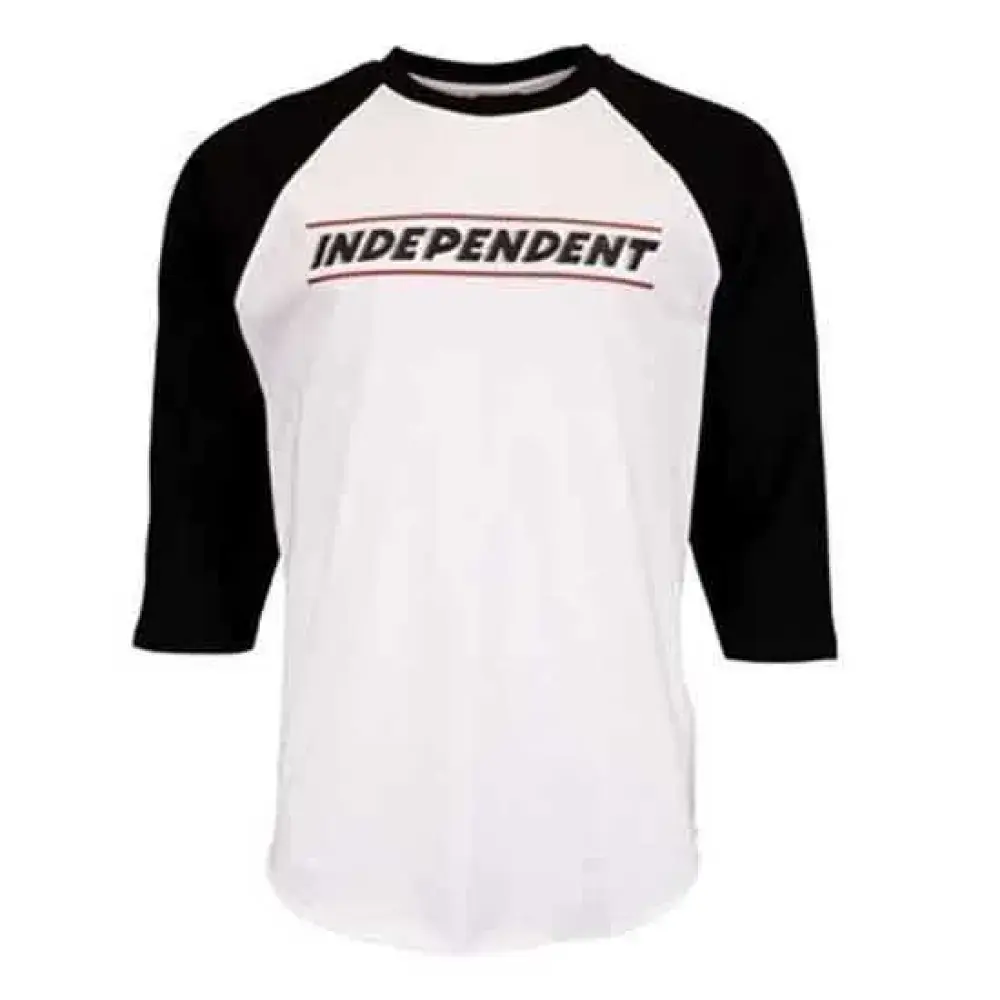 

Футболка Independent Btg shear baseball top 3/4 sleeve, белый
