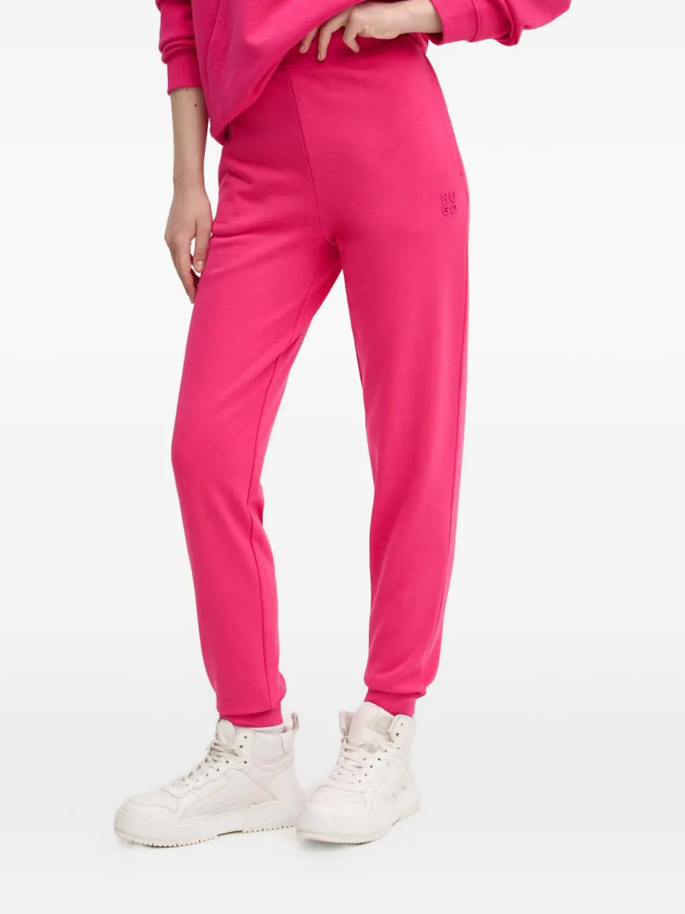 

Брюки с логотипом Hugo, розовый