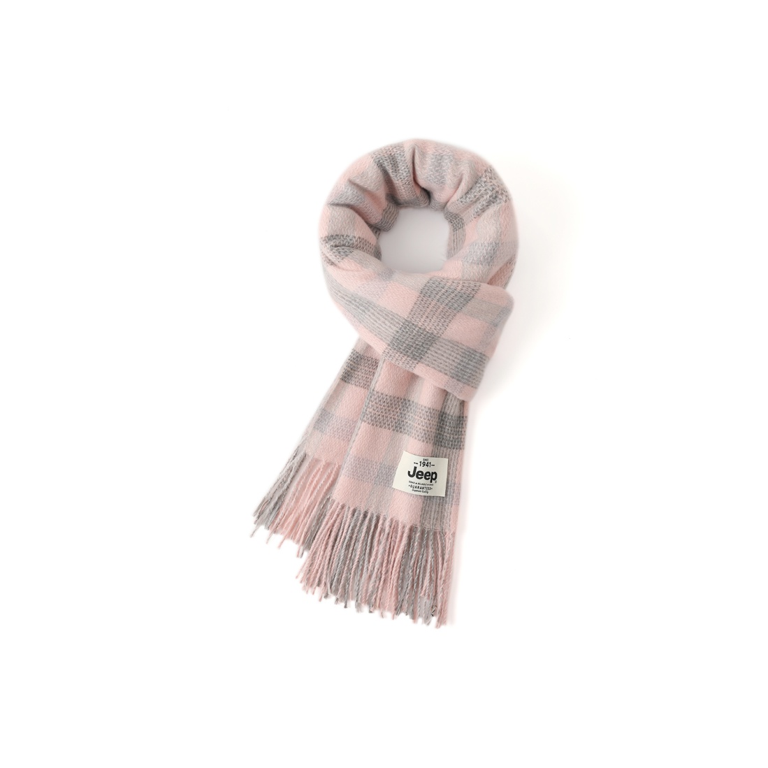 

Jeep Вязаный шарф унисекс, Pink