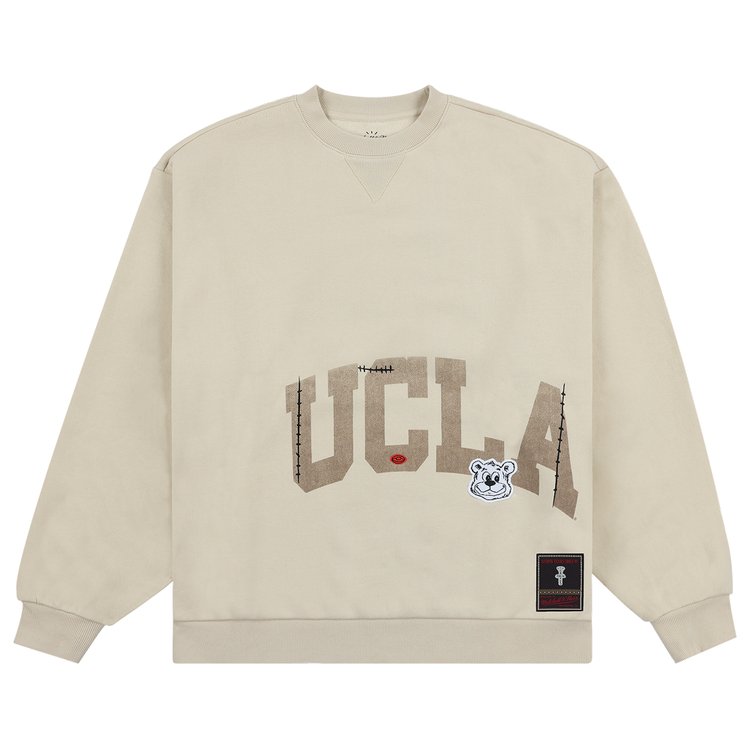 

Толстовка Cactus Jack By Travis Scott Cactus Jack by Travis Scott x Mitchell & Ness University Of California, Los Angeles Crewneck, бежевый