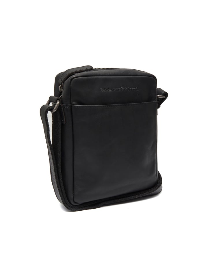 

Сумка-тоут Saba из вощеной кожи черного цвета C48.1218 The Chesterfield Brand