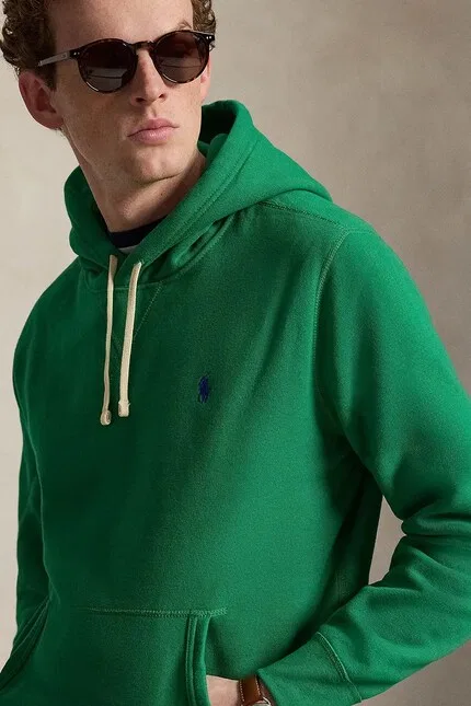 Худи Polo Ralph Lauren, зеленый — фото 4