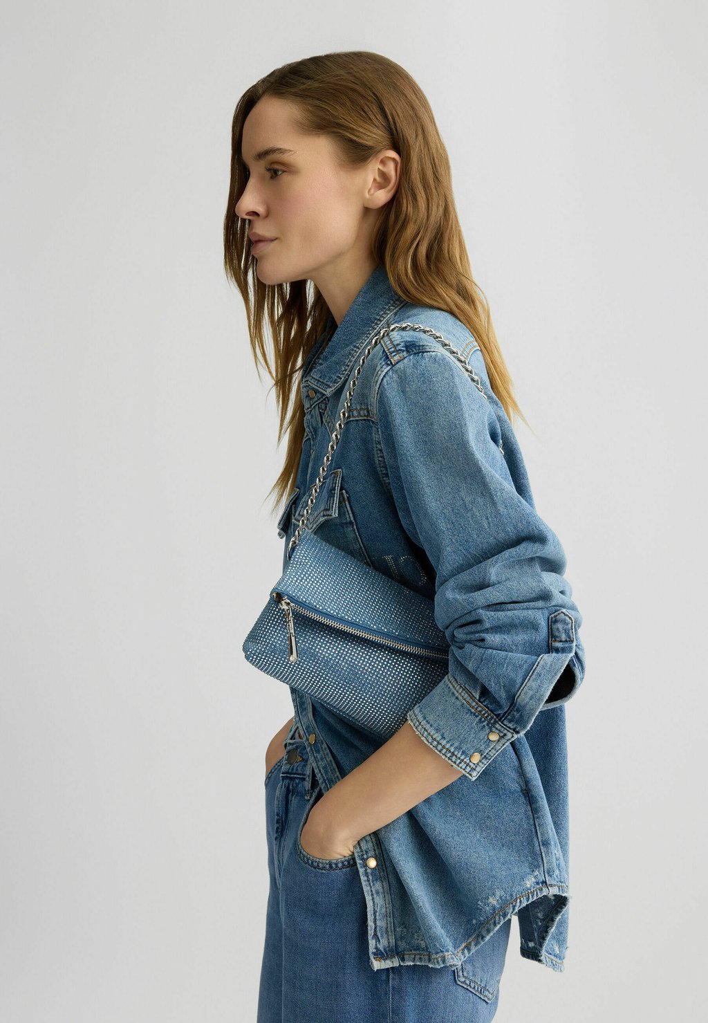 

Сумка через плечо LIU JO, цвет Blue Denim