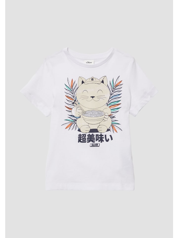 

Футболка s.Oliver, белый