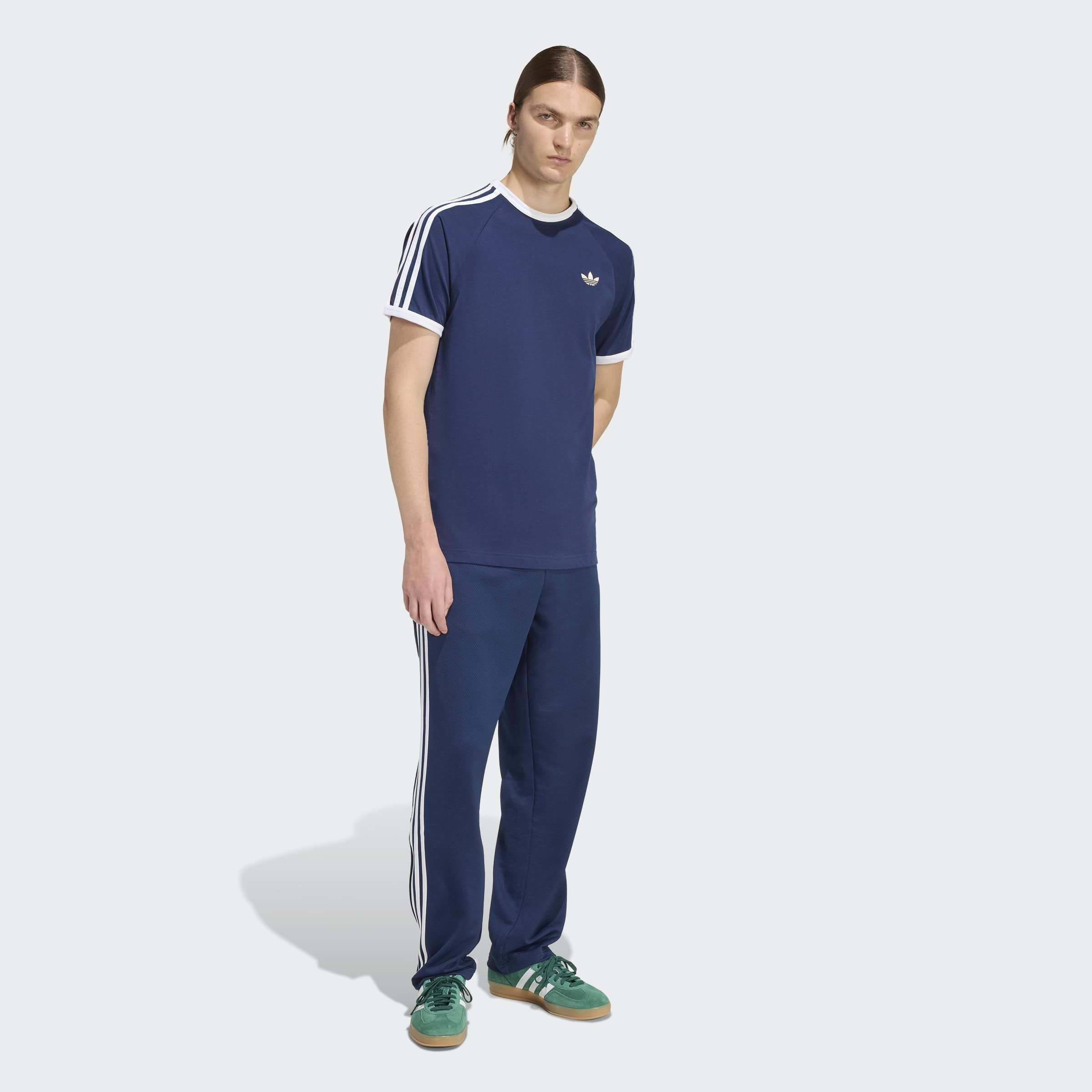 Adidas Originals Футболка '3-STRIPES' в цвете Navy — фото 3
