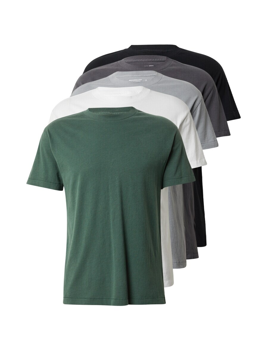 

Классическая футболка Abercrombie & Fitch Shirt ESSENTIAL, цвет grey/fir/black/white