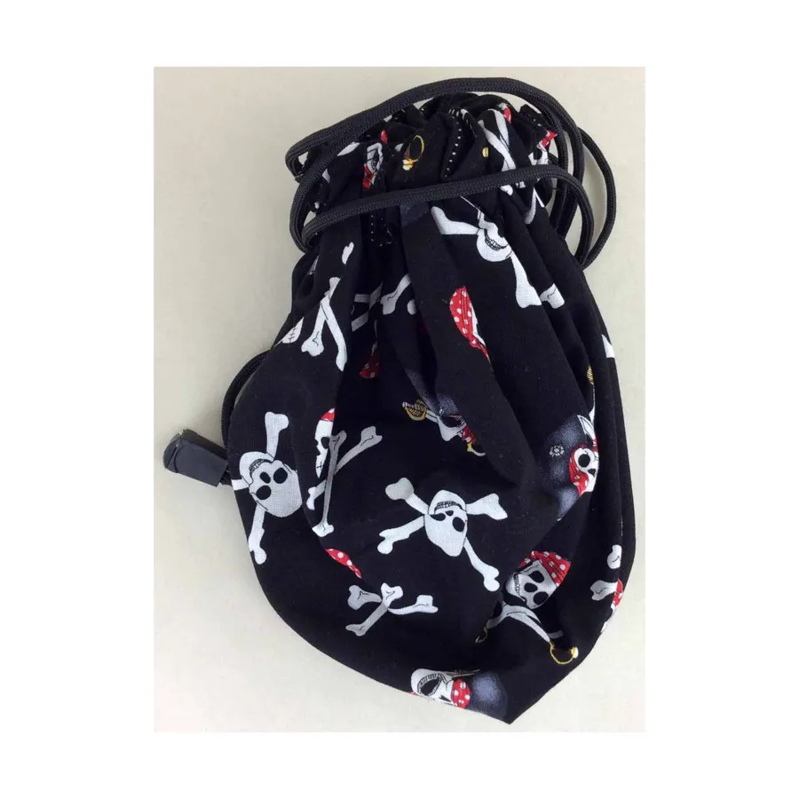 

Череп и скрещенные кости с черным, Candi's Carryall Dice Bags