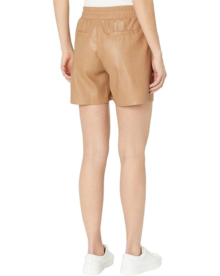 

Шорты n:philanthropy Samy Faux Leather Shorts, кэмел