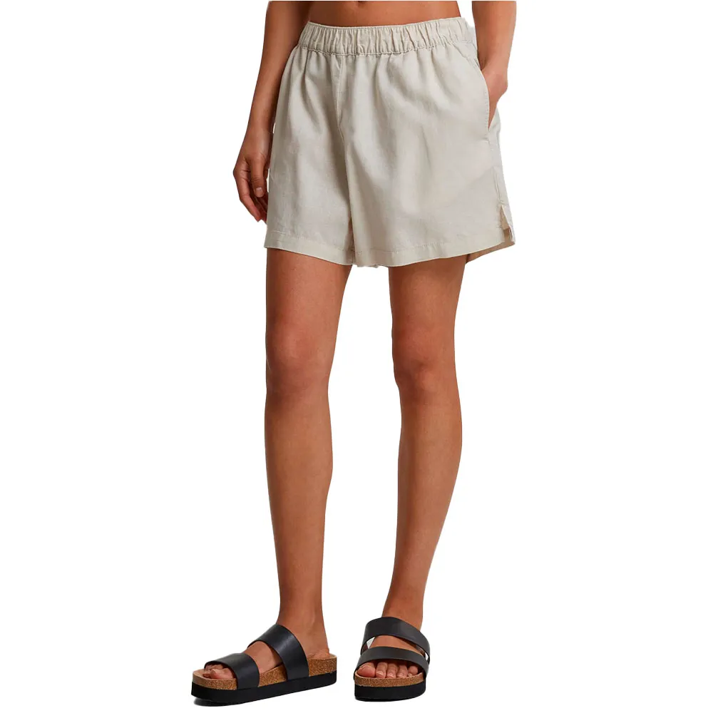 

Шорты Urban Classics Linen Mixed Boxer, бежевый
